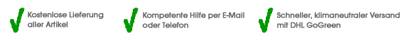Bei uns kaufen Sie sicher!